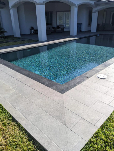 newly built pool